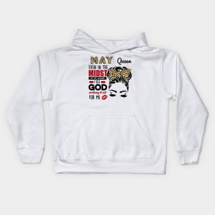 May Queen Even In The Midst Of The Storm Kids Hoodie